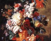 Bouquet of Flowers in an Urn - 让·范·惠桑